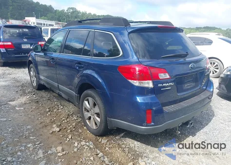 2011 Subaru Outback 2.5I Premium z USA, uszkodzony, nr VIN 4S4BRCCC5B3323768